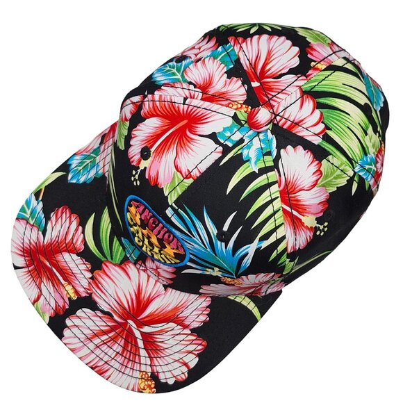 Anchor Bay California Hawaiian Hibiscus Floral Palm OTTO Snapback Hat Mendocino - Picture 9 of 15